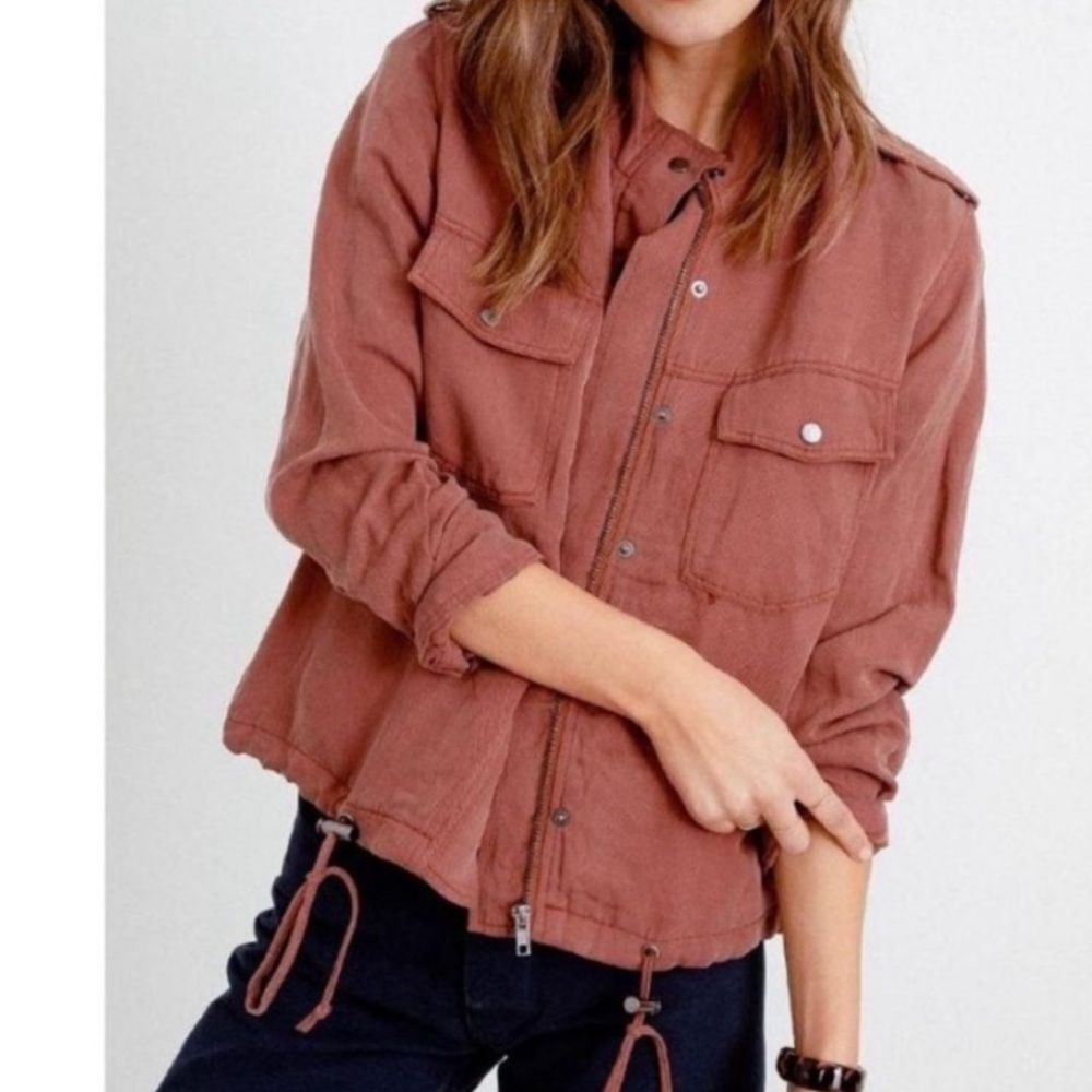 Rails Collin’s brick Utility Jacket medium